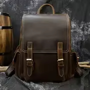 Vintage Leather Backpack