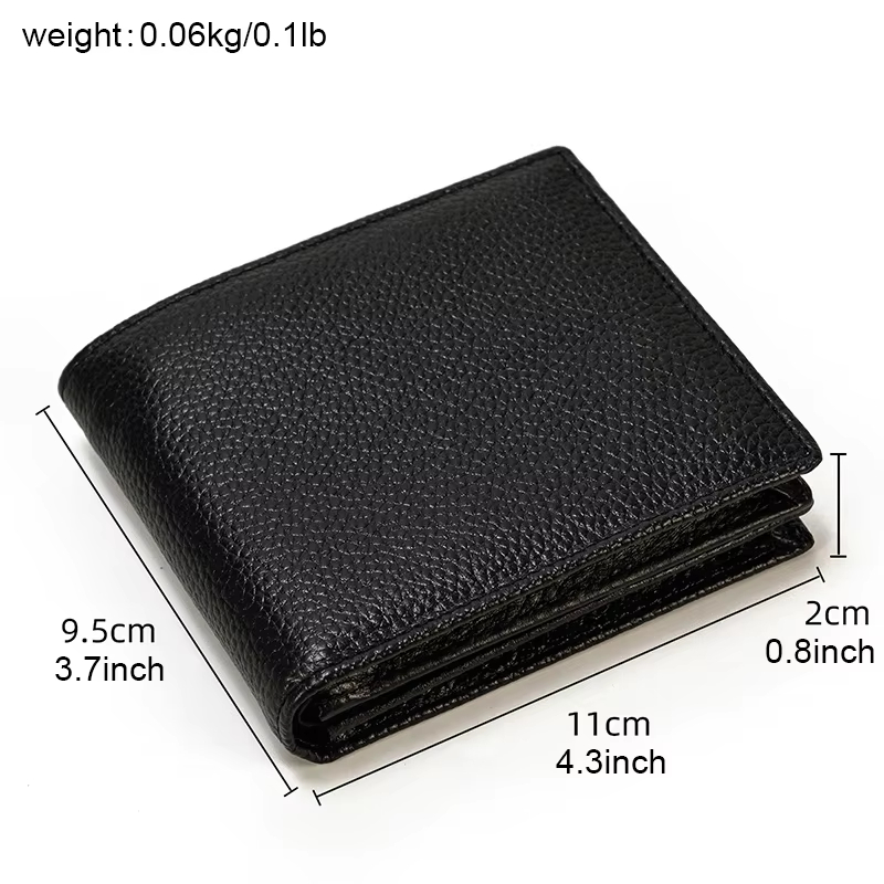 Black Leather Wallet