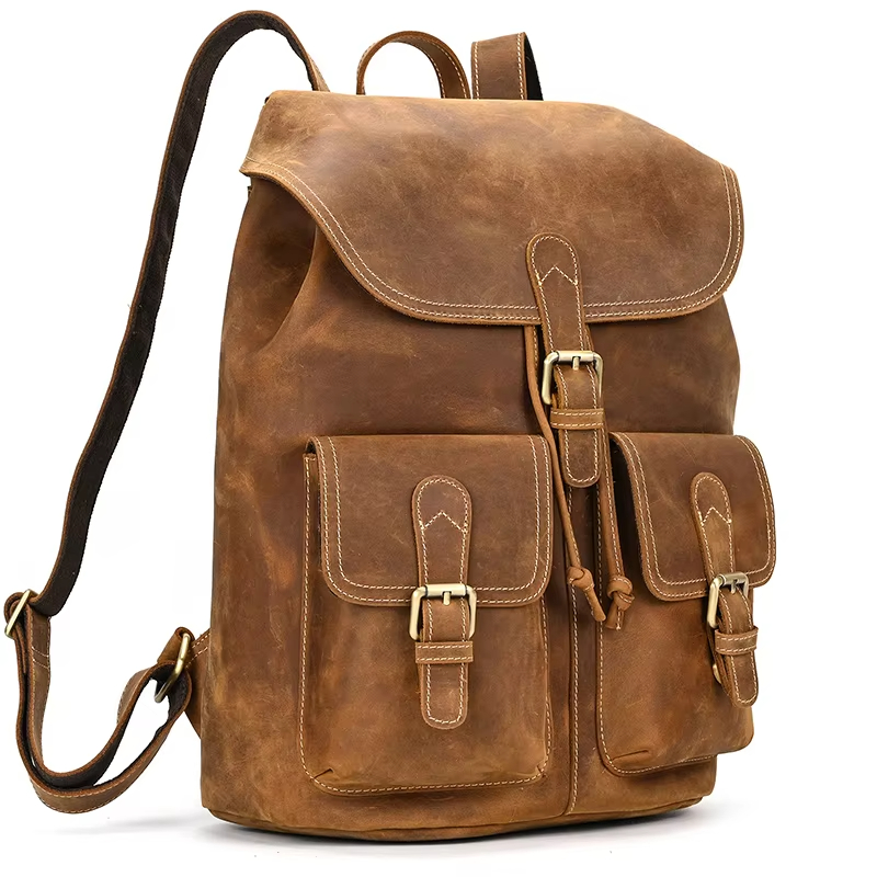 Vintage Leather Backpack