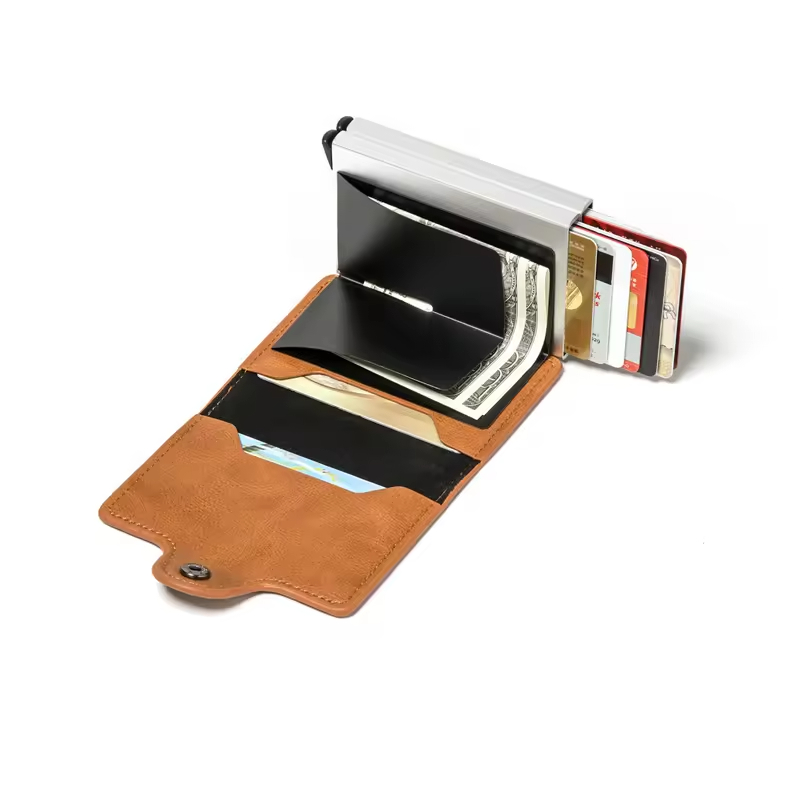 Leather Card Holder Wallet