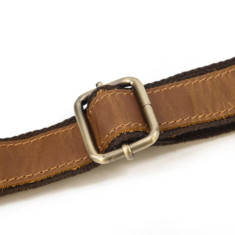 Brown Leather Adjustable Belt Bag