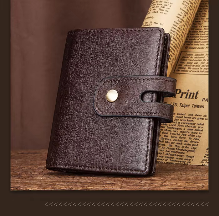 Leather Card Holder Wallet