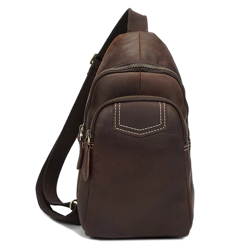Vintage Leather Sling Bag