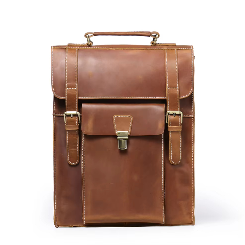 Vintage Leather Backpack