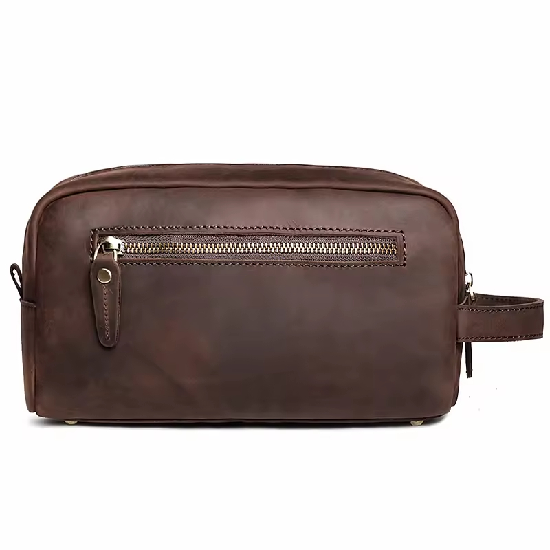Leather Toiletry Bag