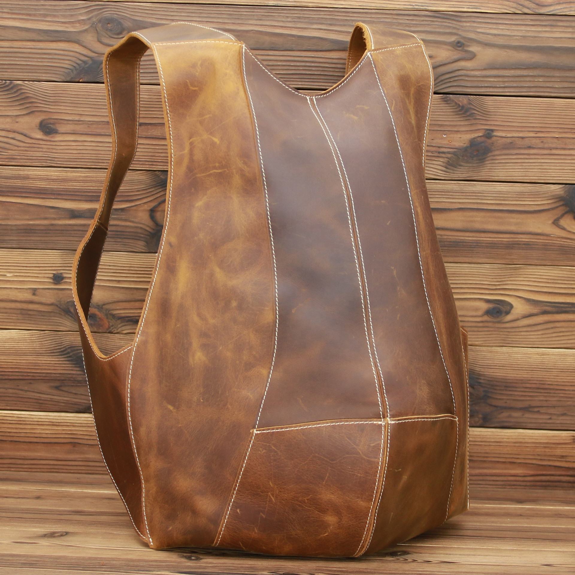 Handcrafted Leather Backpack