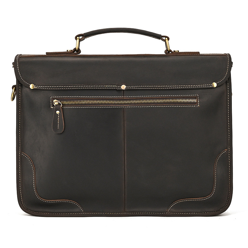 Leather Messenger Bag