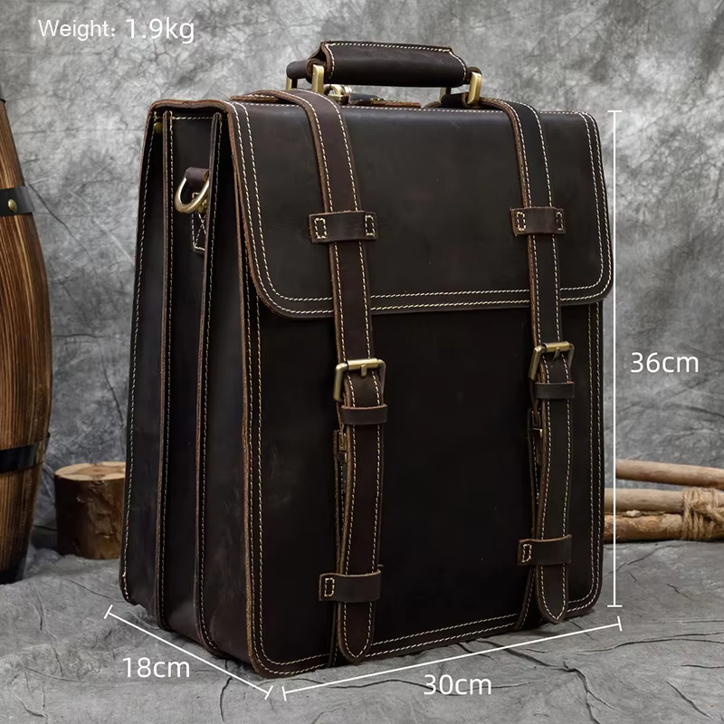 Leather Backpack 