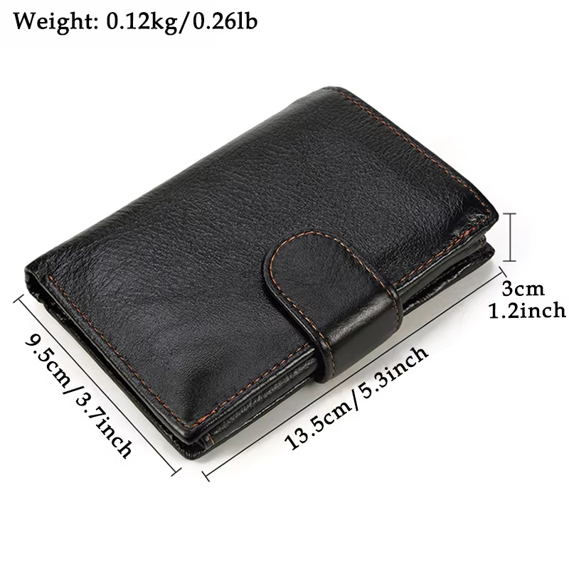Black Leather Wallet