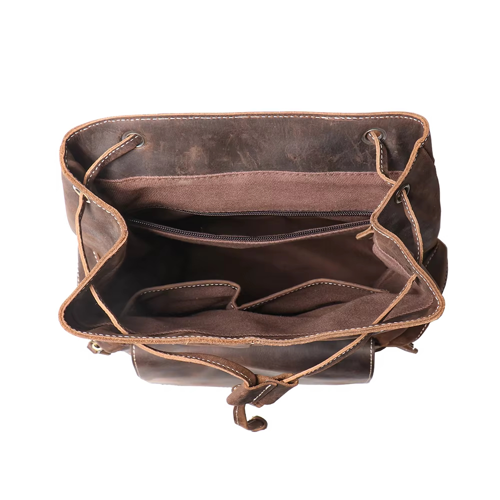 Vintage Leather Backpack