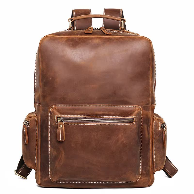 Vintage Leather Backpack