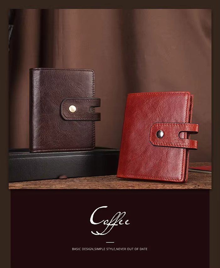 Leather Card Holder Wallet