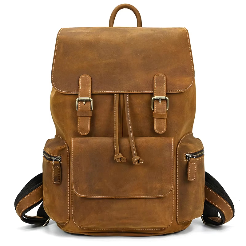 Vintage Leather Backpack