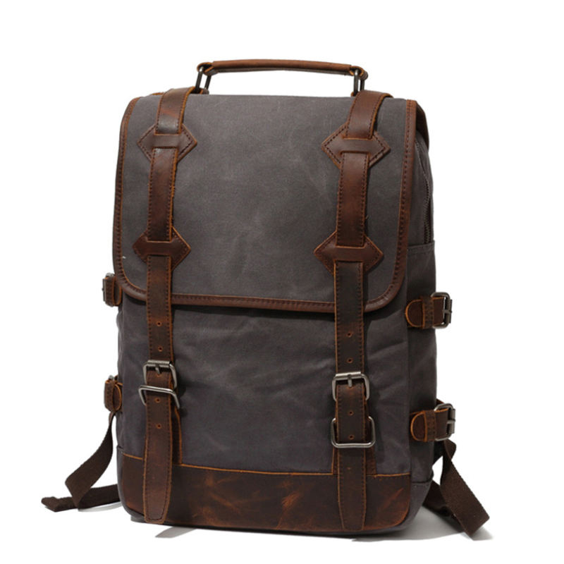 Vintage Leather Backpack