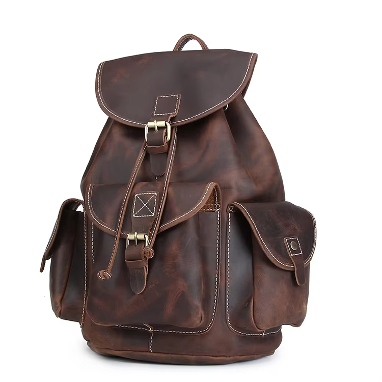Vintage Leather Backpack