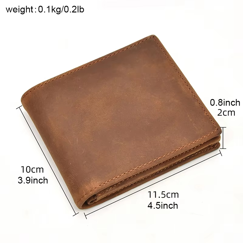 Classic Brown Leather Wallet