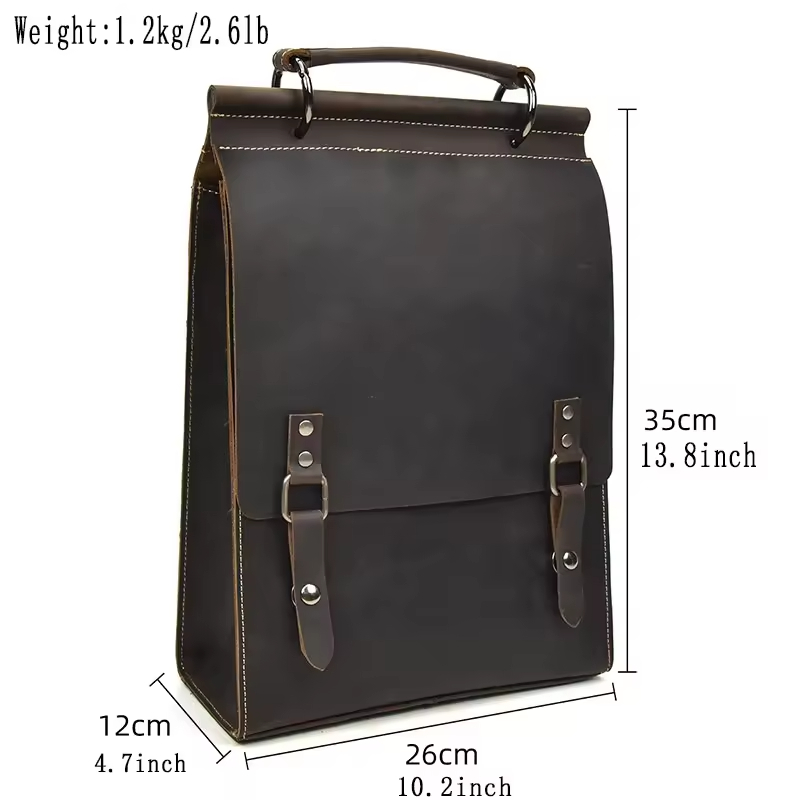 Vintage Leather Backpack