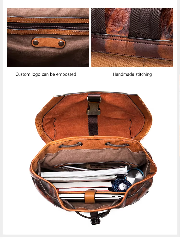 Leather Vintage Backpack