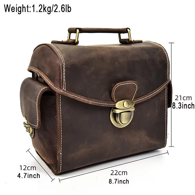Leather Camera Bag