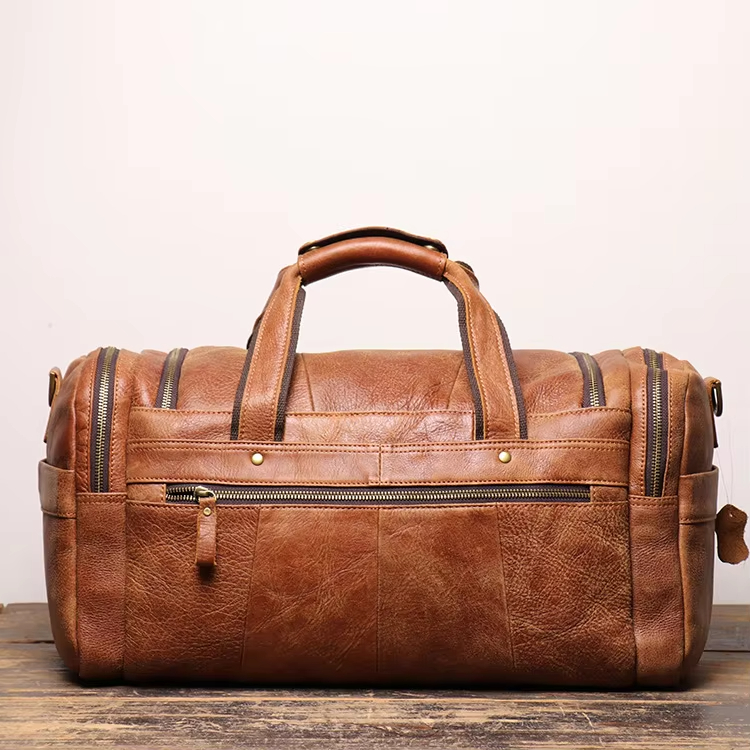 Vintage Leather Travel Bag