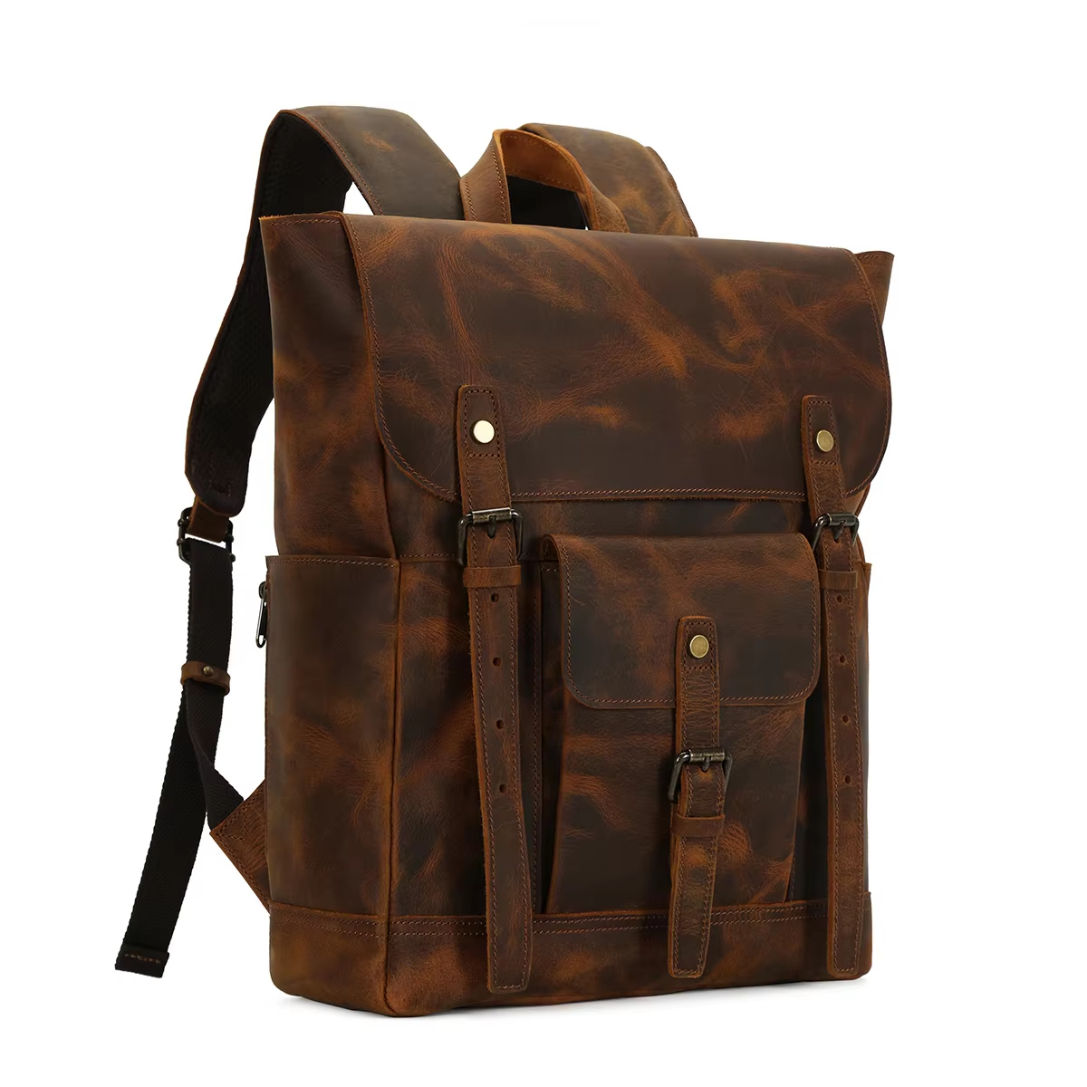 Vintage Leather Backpack