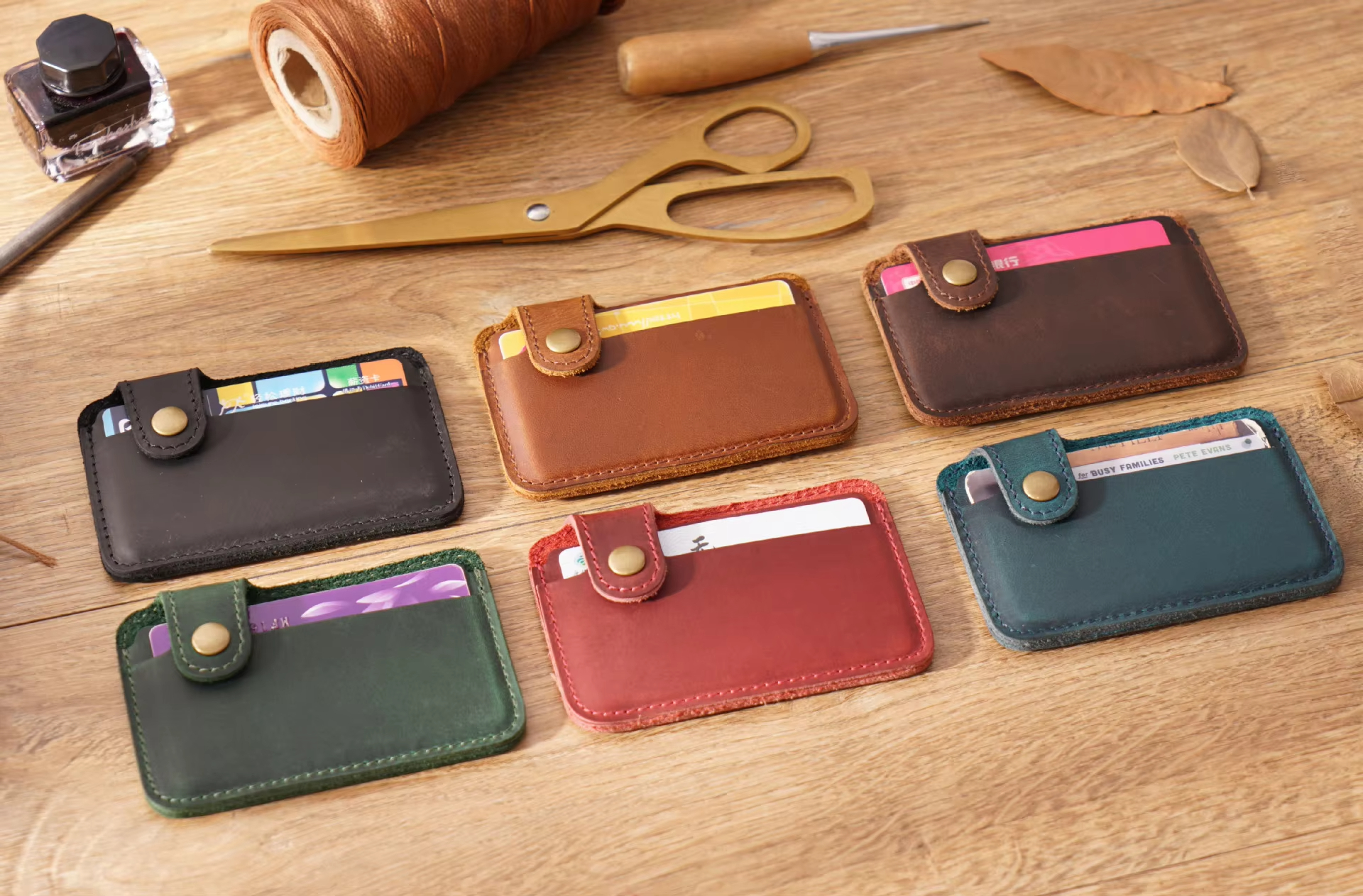 Handmade Leather Card Holder