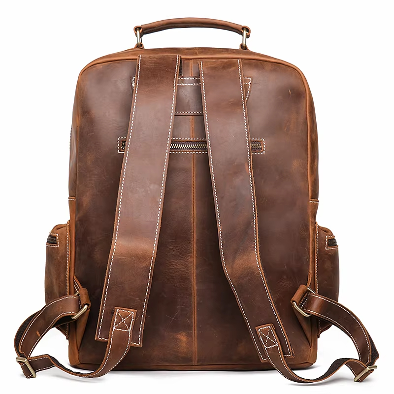 Vintage Leather Backpack