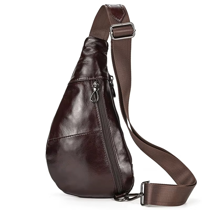 Leather Crossbody Sling Bag
