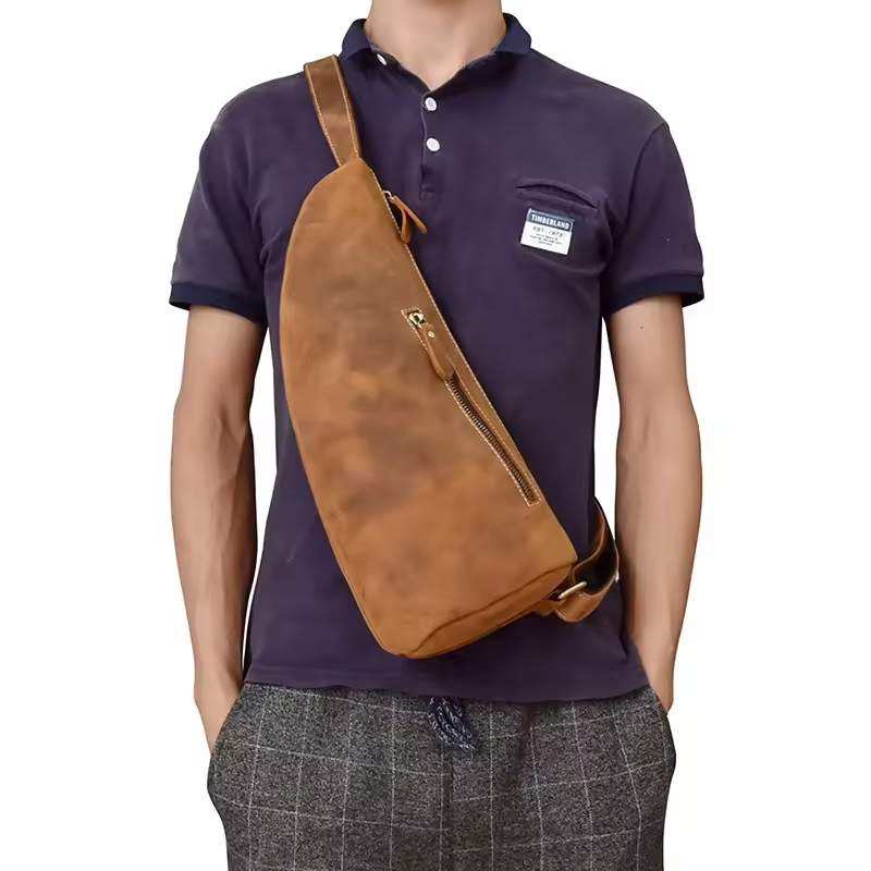 Leather Sling Bag