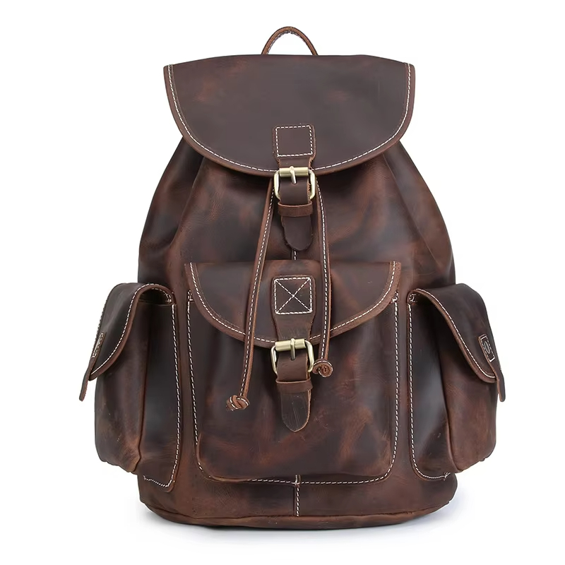 Vintage Leather Backpack