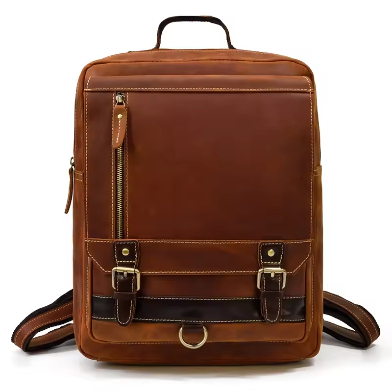 Vintage Leather Backpack