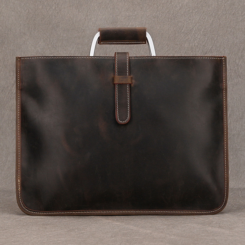 Leather Messenger Bag