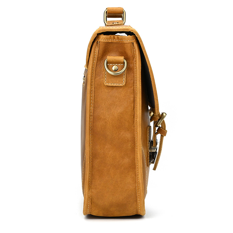 Leather Messenger Bag