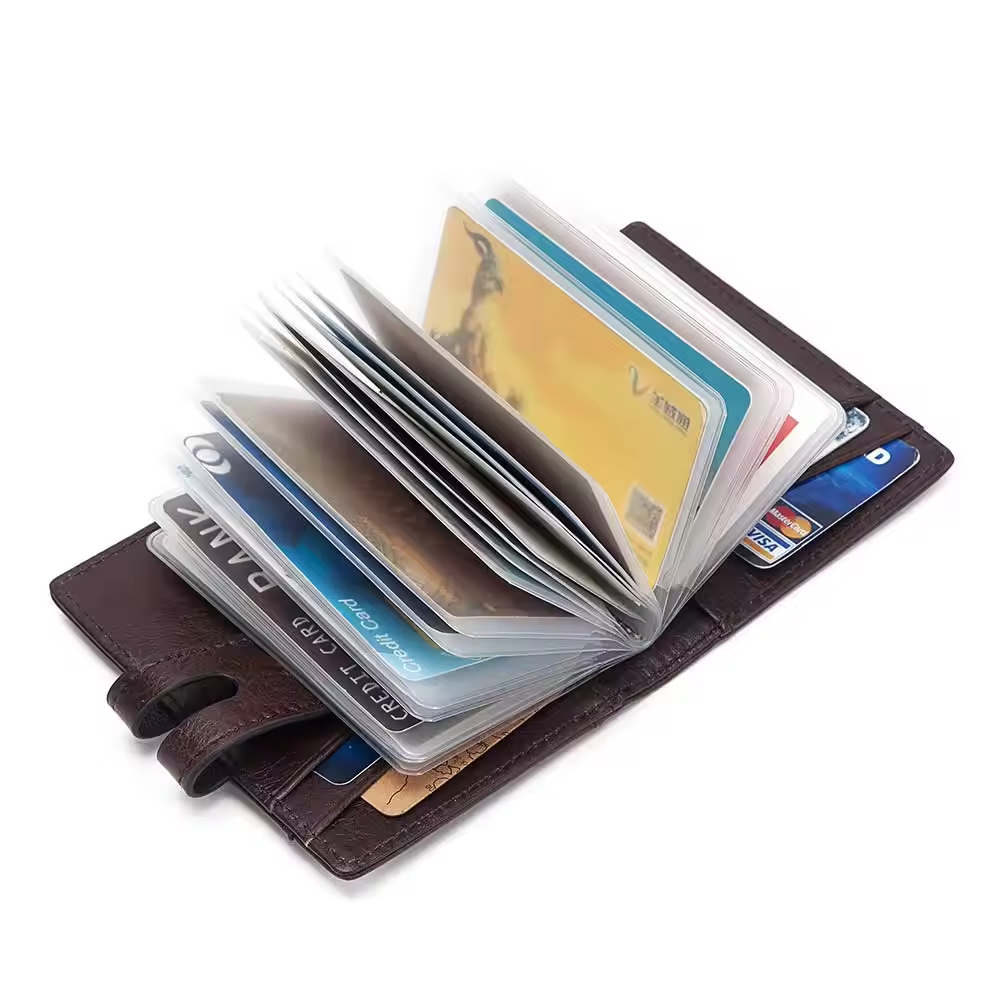 Leather Card Holder Wallet