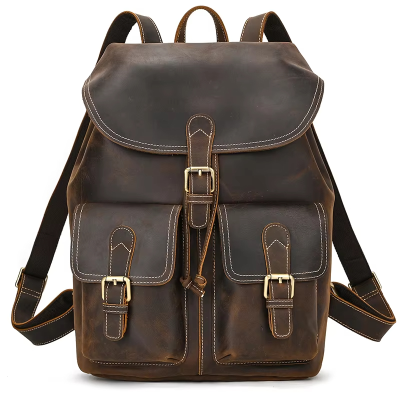 Vintage Leather Backpack