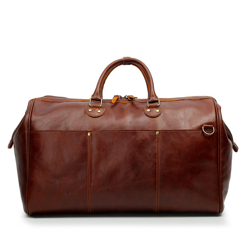 Vintage Leather Travel Bag