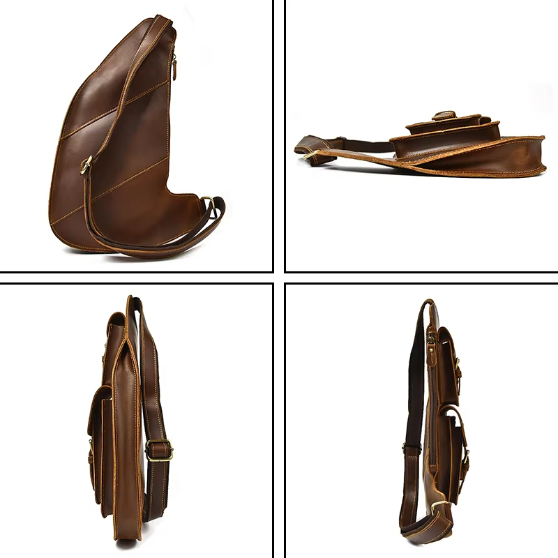 Vintage Leather Sling Bag