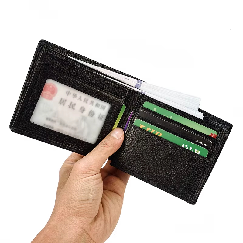Black Leather Wallet