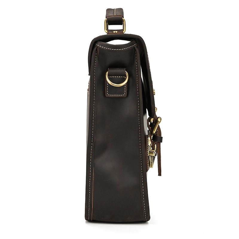 Leather Messenger Bag