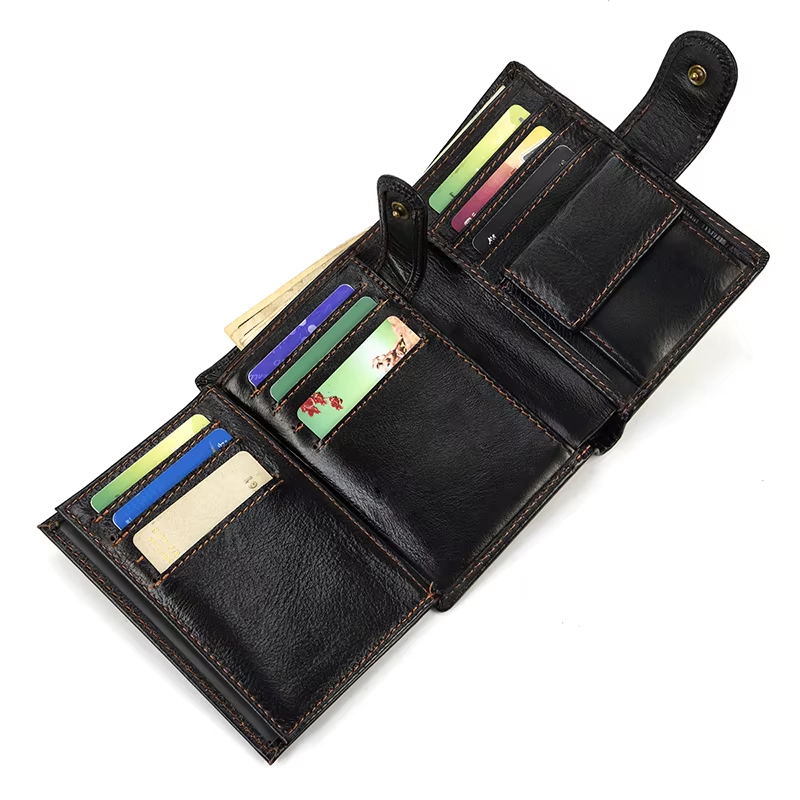 Black Leather Wallet