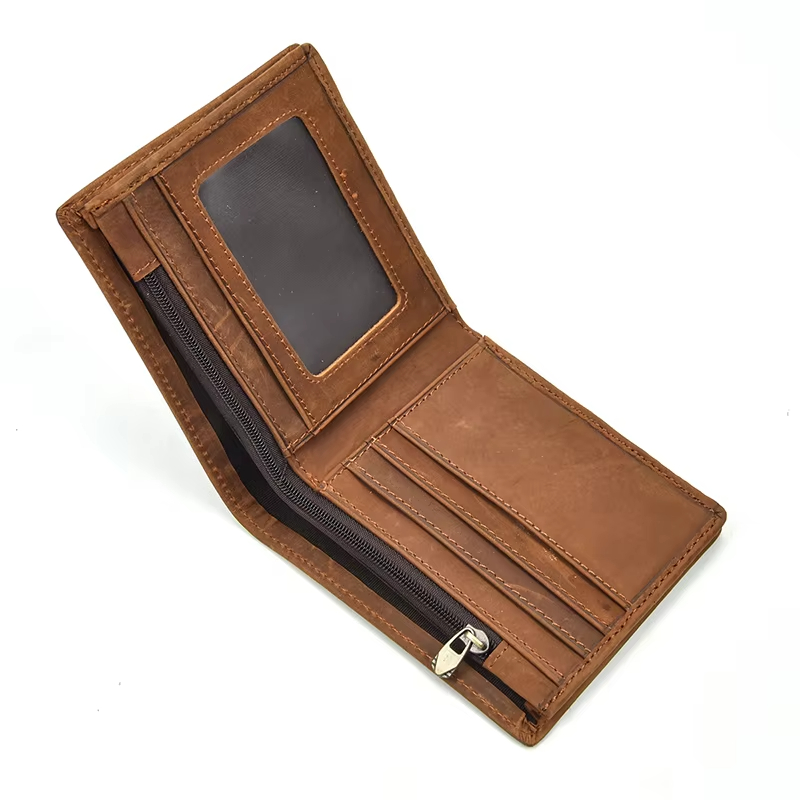Classic Brown Leather Wallet