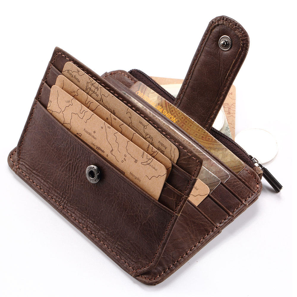 Leather Card Holder Wallet