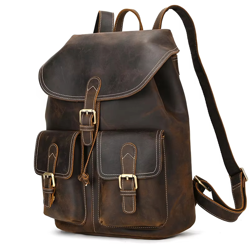 Vintage Leather Backpack