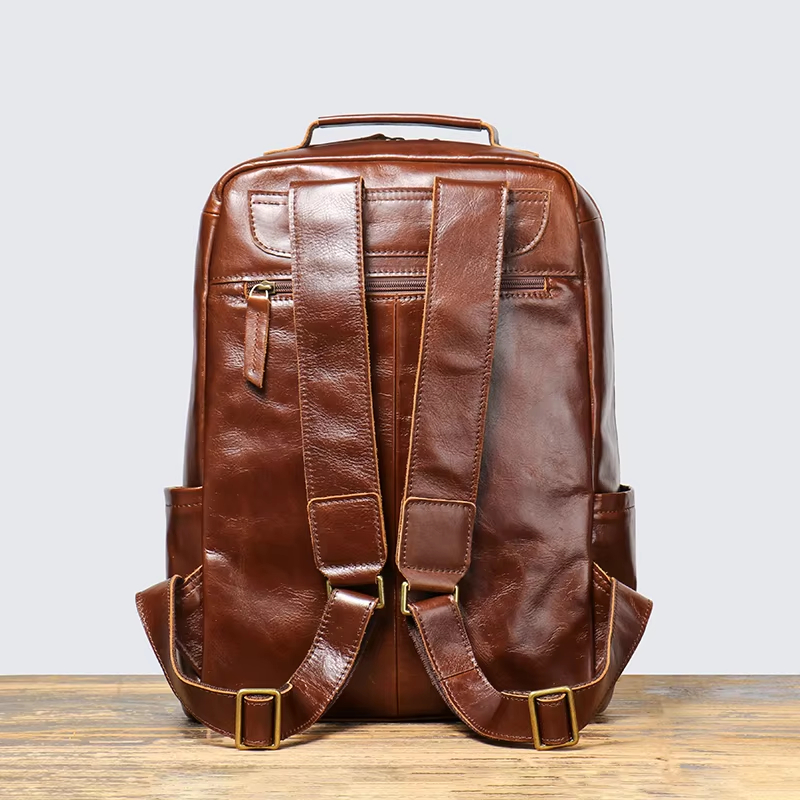 Classic Leather Backpack