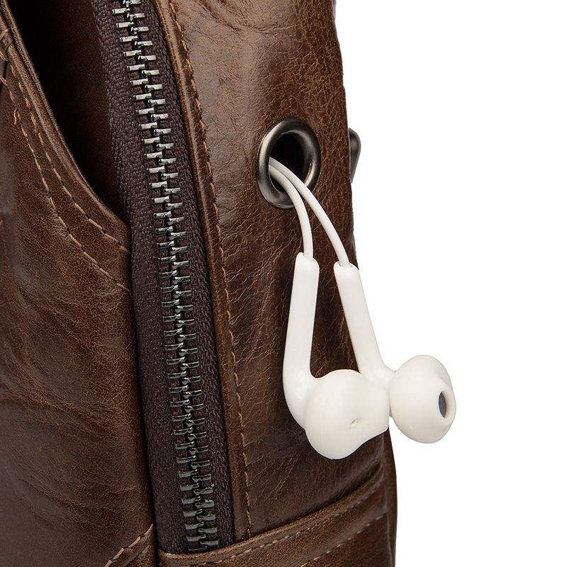 Genuine Leather Sling Bag