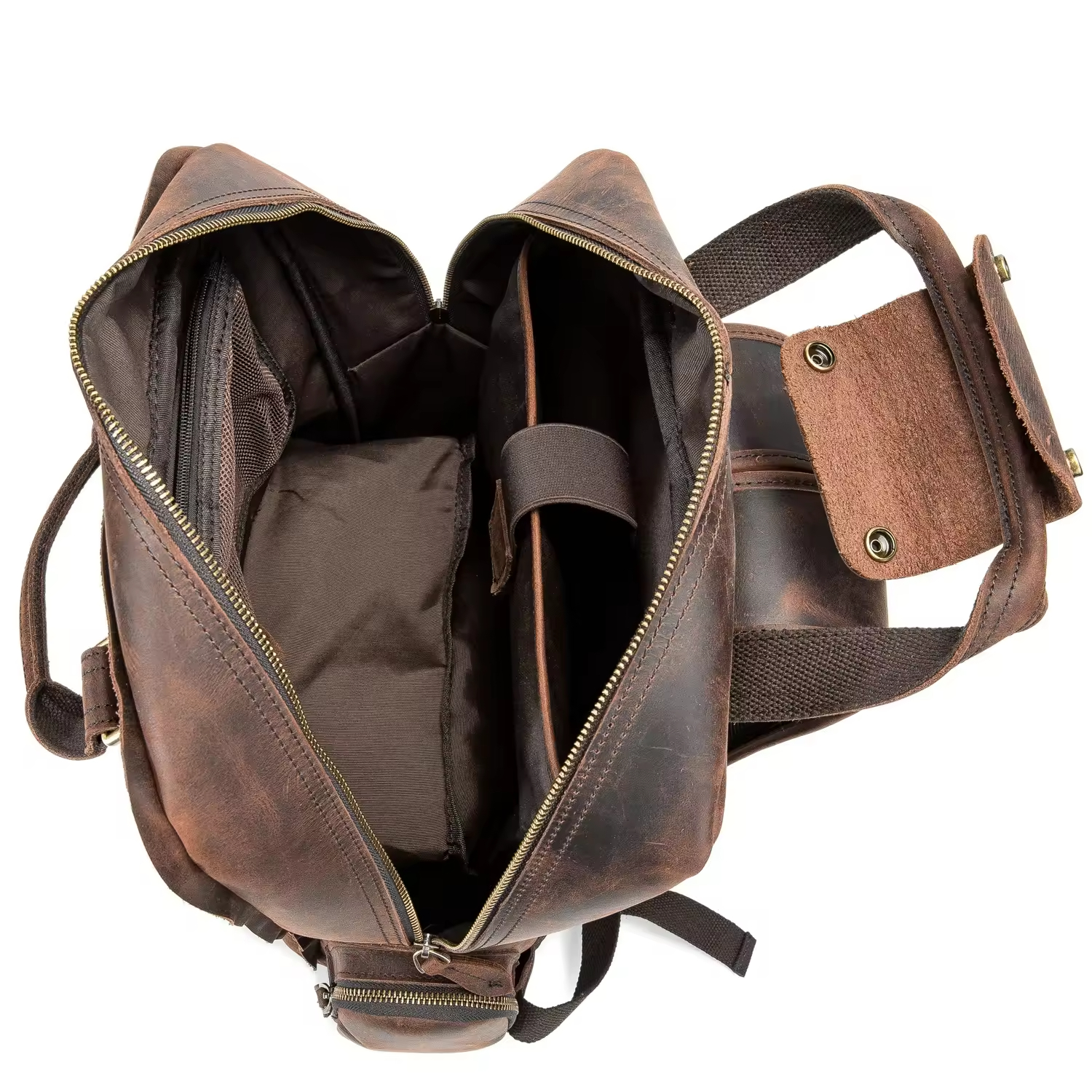 Vintage Leather Backpack