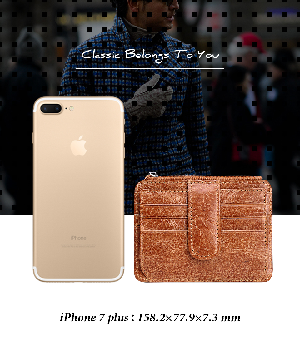 Leather Card Holder Wallet