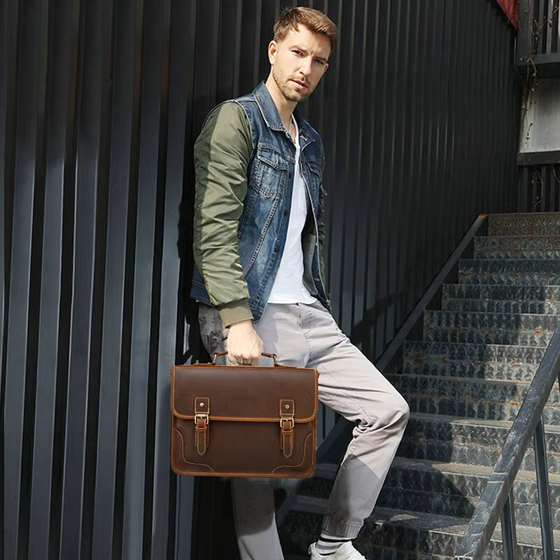 Classic Leather Briefcase