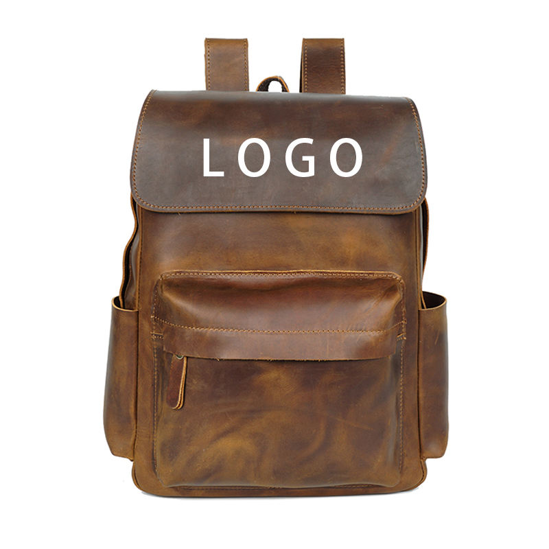 Custom Leather Backpack
