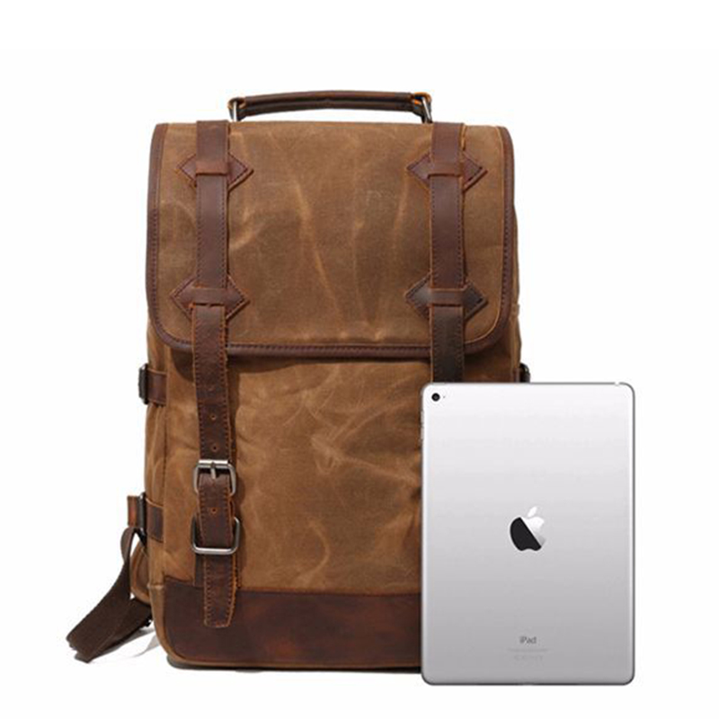 Vintage Leather Backpack